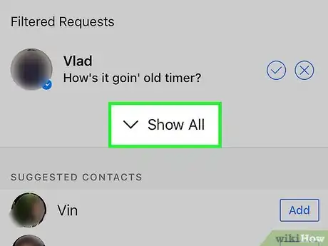 Image titled See the "Other" Folder in Facebook Messenger Step 4